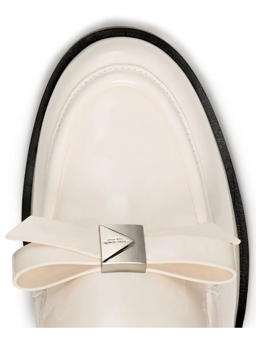 Женские лоферы на каблуке с декоративным бантом Kate Spade New York — изображение 4 из 5