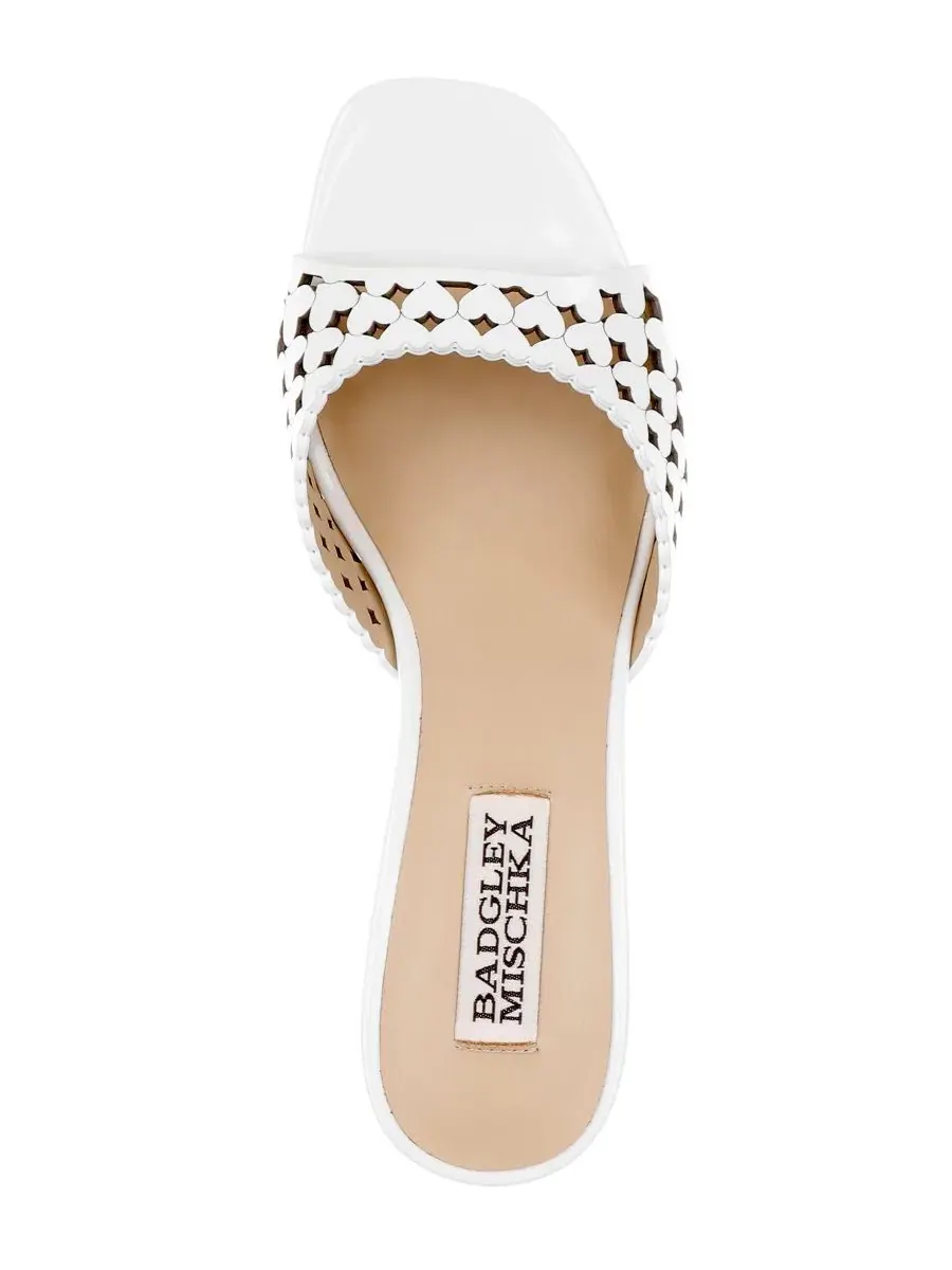 Женские мюли Badgley Mischka — изображение 3 из 5, белый