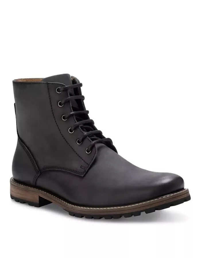 Мужские кожаные ботильоны на шнуровке Hoyt Eastland Shoe — изображение 1 из 3, черный