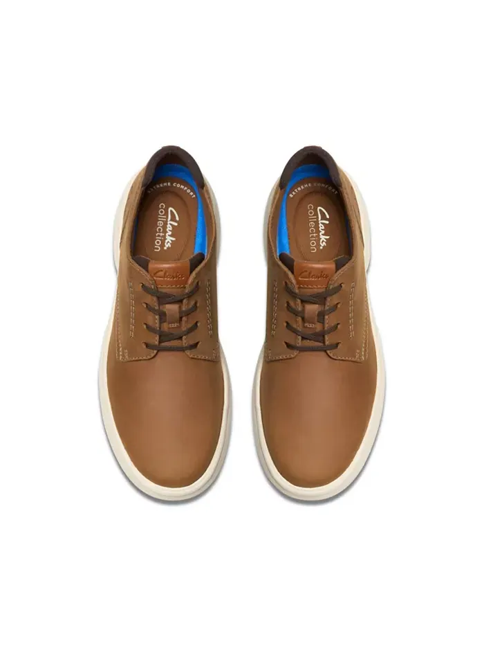 Ботинки мужские Clarks Bradley Plain — изображение 2 из 7, светлый коричневый