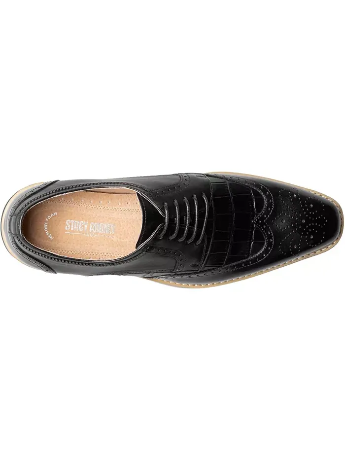 Мужские оксфорды Beaumont Wingtip Stacy Adams — изображение 6 из 7, черный