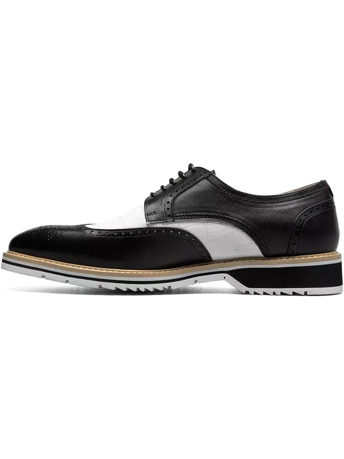 Мужские оксфорды Beaumont Wingtip Stacy Adams — изображение 5 из 7, белый