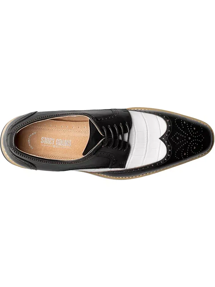 Мужские оксфорды Beaumont Wingtip Stacy Adams — изображение 6 из 7, белый
