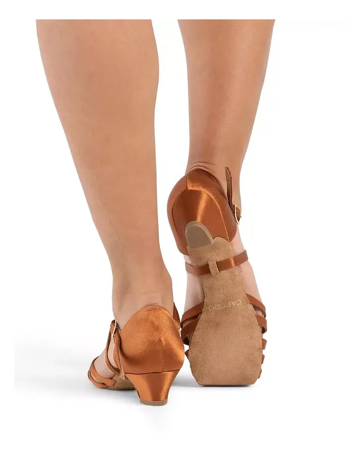 Бальные туфли Silvia 1.25" Capezio — изображение 4 из 5, корица