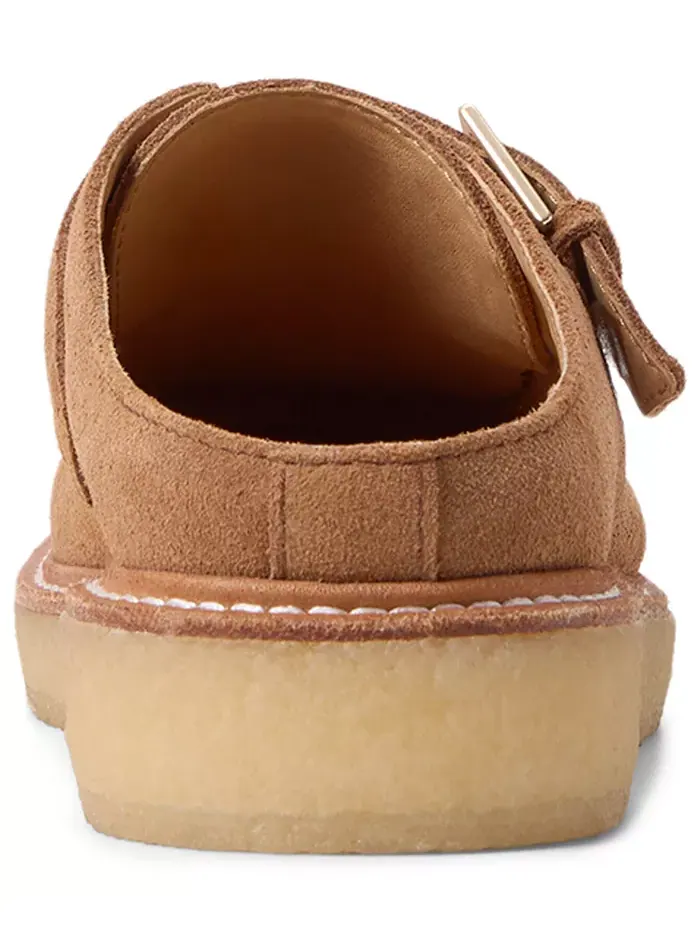 Женские оксфордские мюли Captain's с круглым носком из крепа Sperry — изображение 3 из 5, бежевый