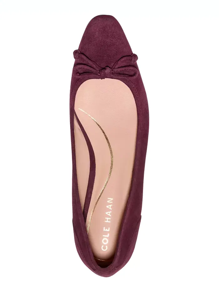Женские балетки Paget Cole Haan — изображение 4 из 5, красный