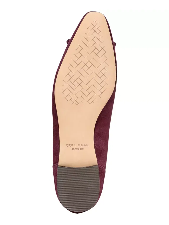 Женские балетки Paget Cole Haan — изображение 5 из 5, красный