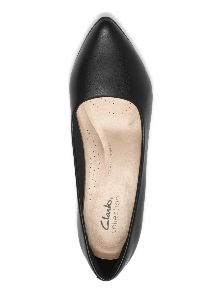 Туфли-лодочки Kacelyn Lena Slip-On Pumps Clarks — изображение 4 из 6, черный