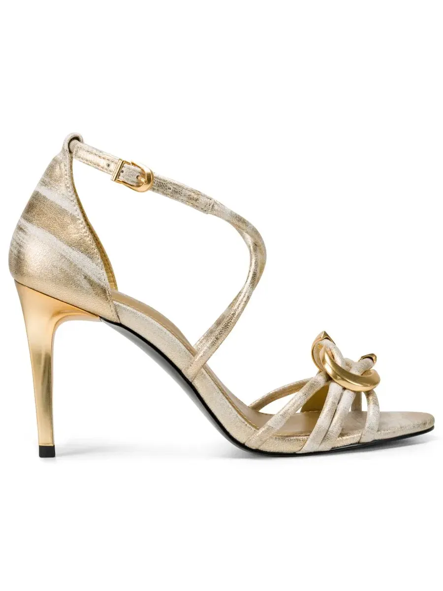 Босоножки на каблуке Sarah Strappy Donna Karan New York — изображение 2 из 6