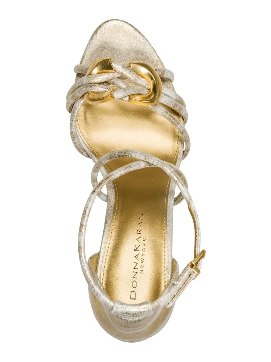Босоножки на каблуке Sarah Strappy Donna Karan New York — изображение 5 из 6