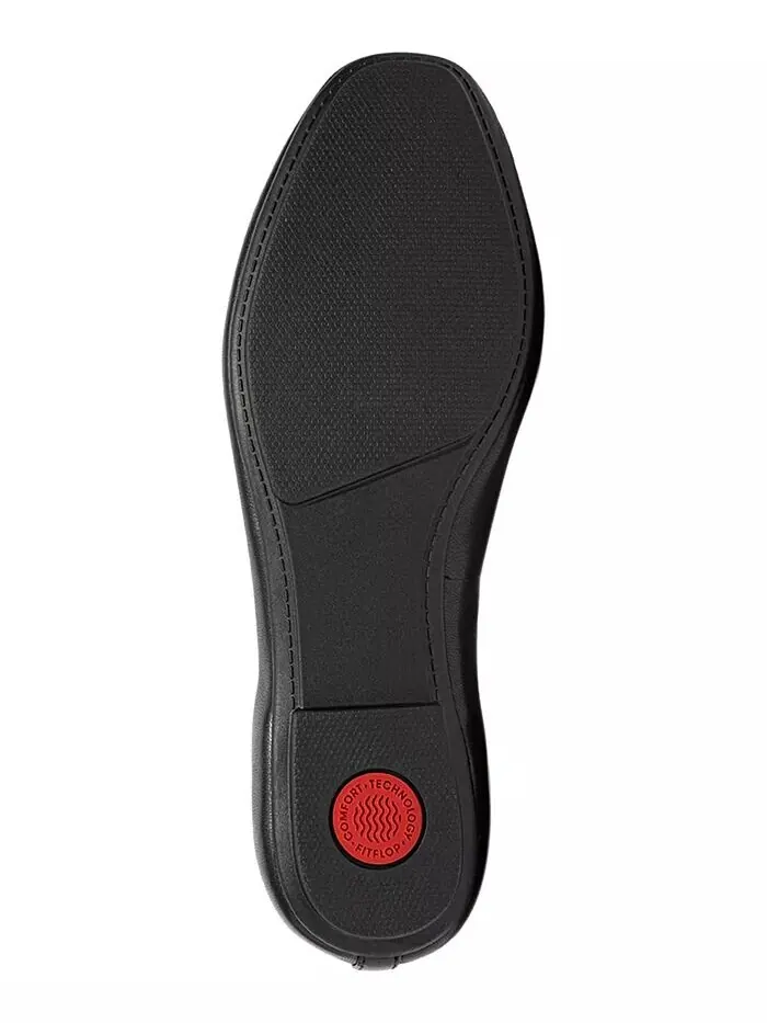 Женские балетки Delicato с бантом FitFlop — изображение 5 из 5, черный