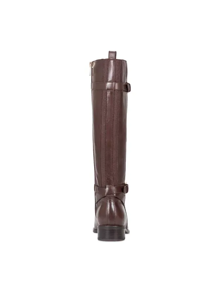 Женские водонепроницаемые повседневные ботинки Harper Wide Calf Rockport — изображение 3 из 9, коричневый