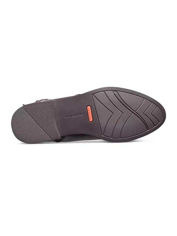 Женские водонепроницаемые повседневные ботинки Harper Wide Calf Rockport — изображение 5 из 9, коричневый
