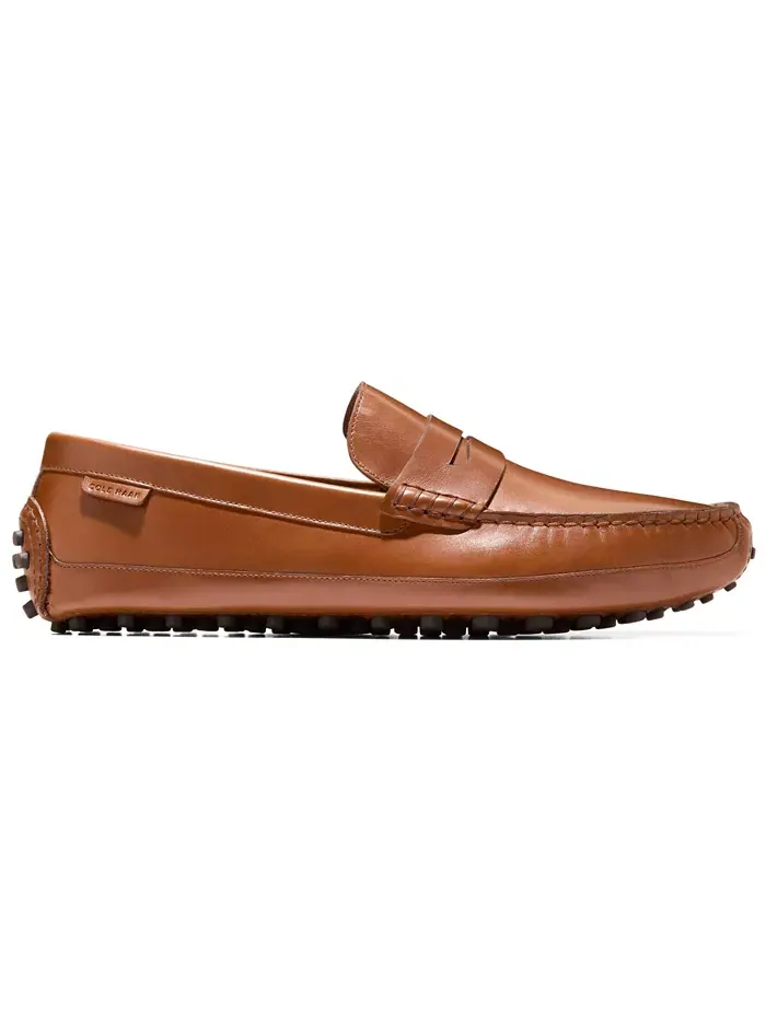 Мужские лоферы для вождения Davies Grand Slip On Cole Haan — изображение 2 из 10, бежевый