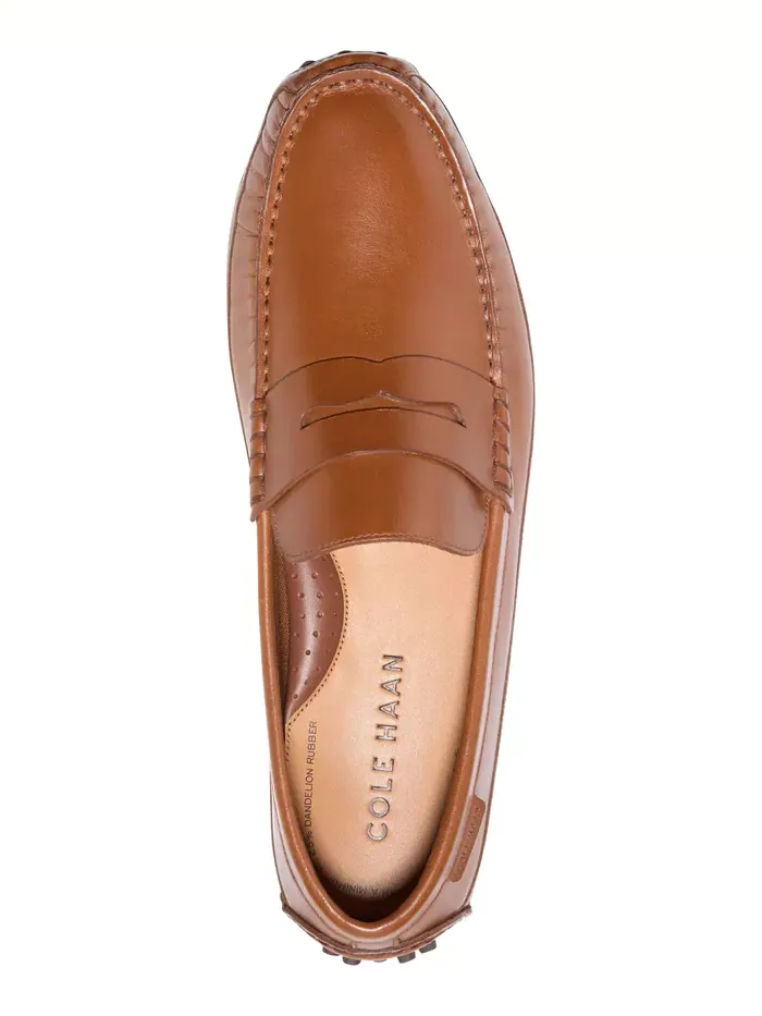 Мужские лоферы для вождения Davies Grand Slip On Cole Haan — изображение 4 из 10, бежевый