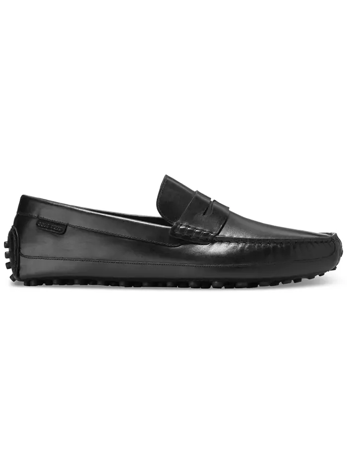 Мужские лоферы для вождения Davies Grand Slip On Cole Haan — изображение 2 из 9, черный
