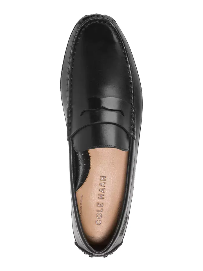 Мужские лоферы для вождения Davies Grand Slip On Cole Haan — изображение 4 из 9, черный