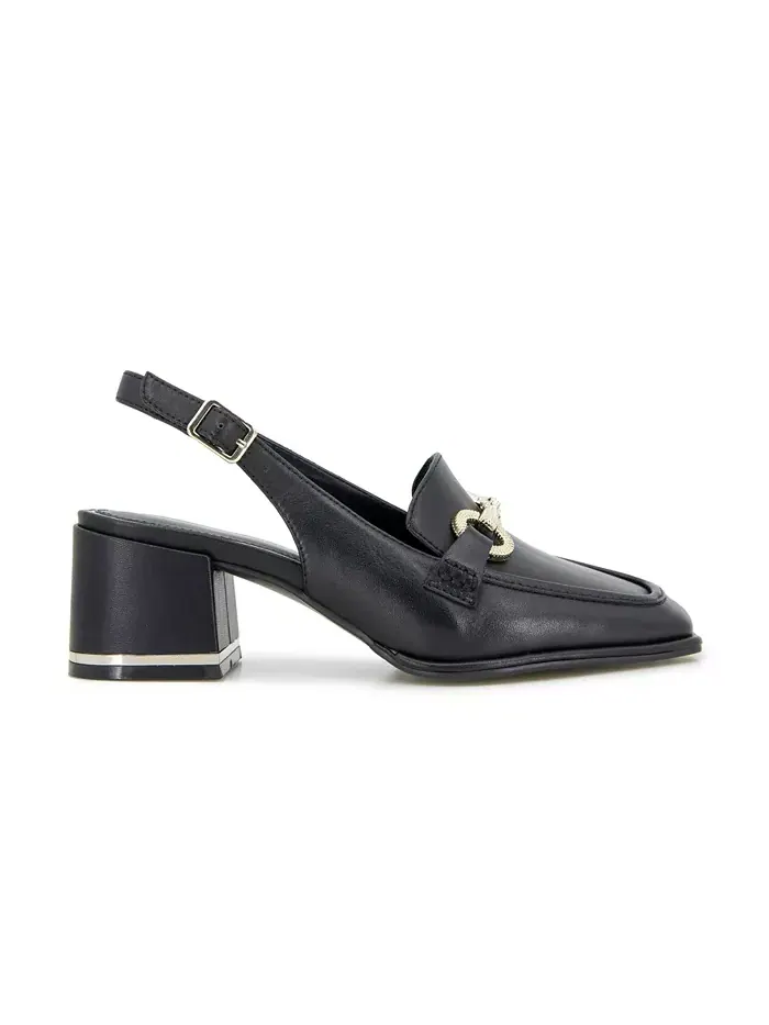 Женские лоферы Elina на квадратном каблуке Kenneth Cole New York — изображение 2 из 5, черный