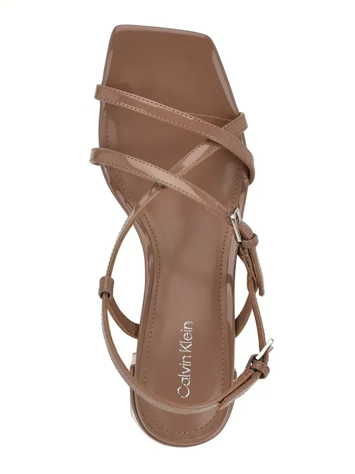 Босоножки женские Calvin Klein Pandy — изображение 4 из 5, коричневый