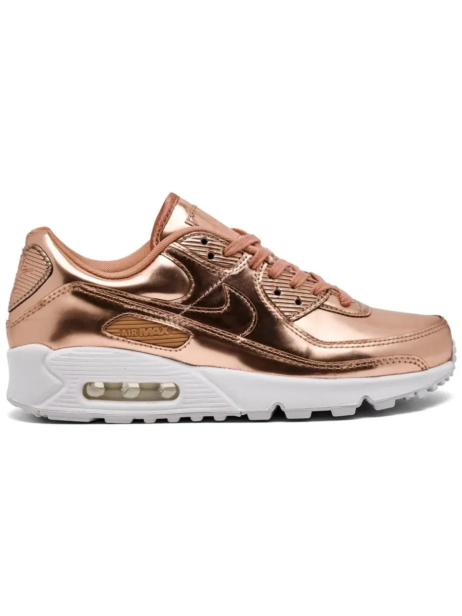 Кроссовки Nike Air Max 90 SP — изображение 2 из 6, розовый золотистый