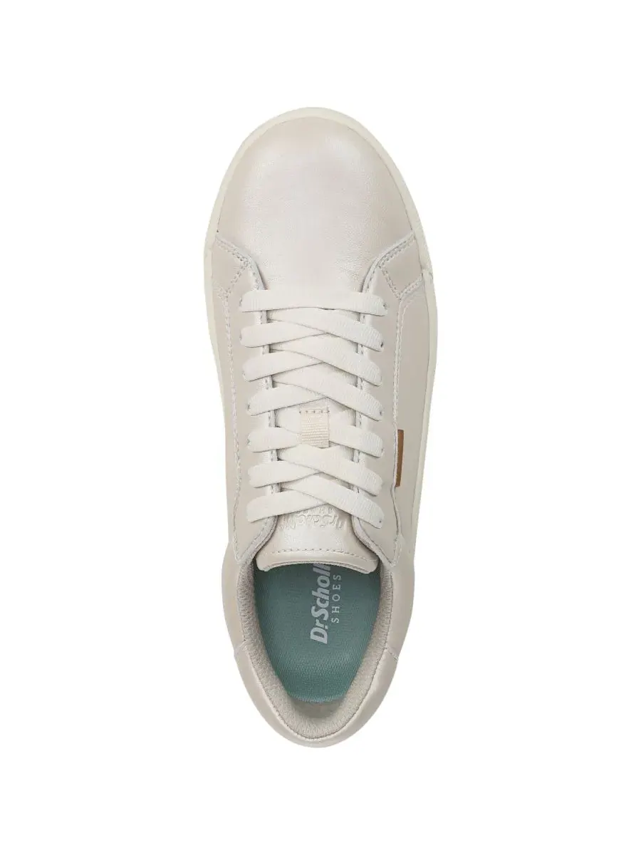 Женские кроссовки на платформе с ретро-дизайном Take Time Dr. Scholl's, Whitecap Leather — изображение 4 из 5
