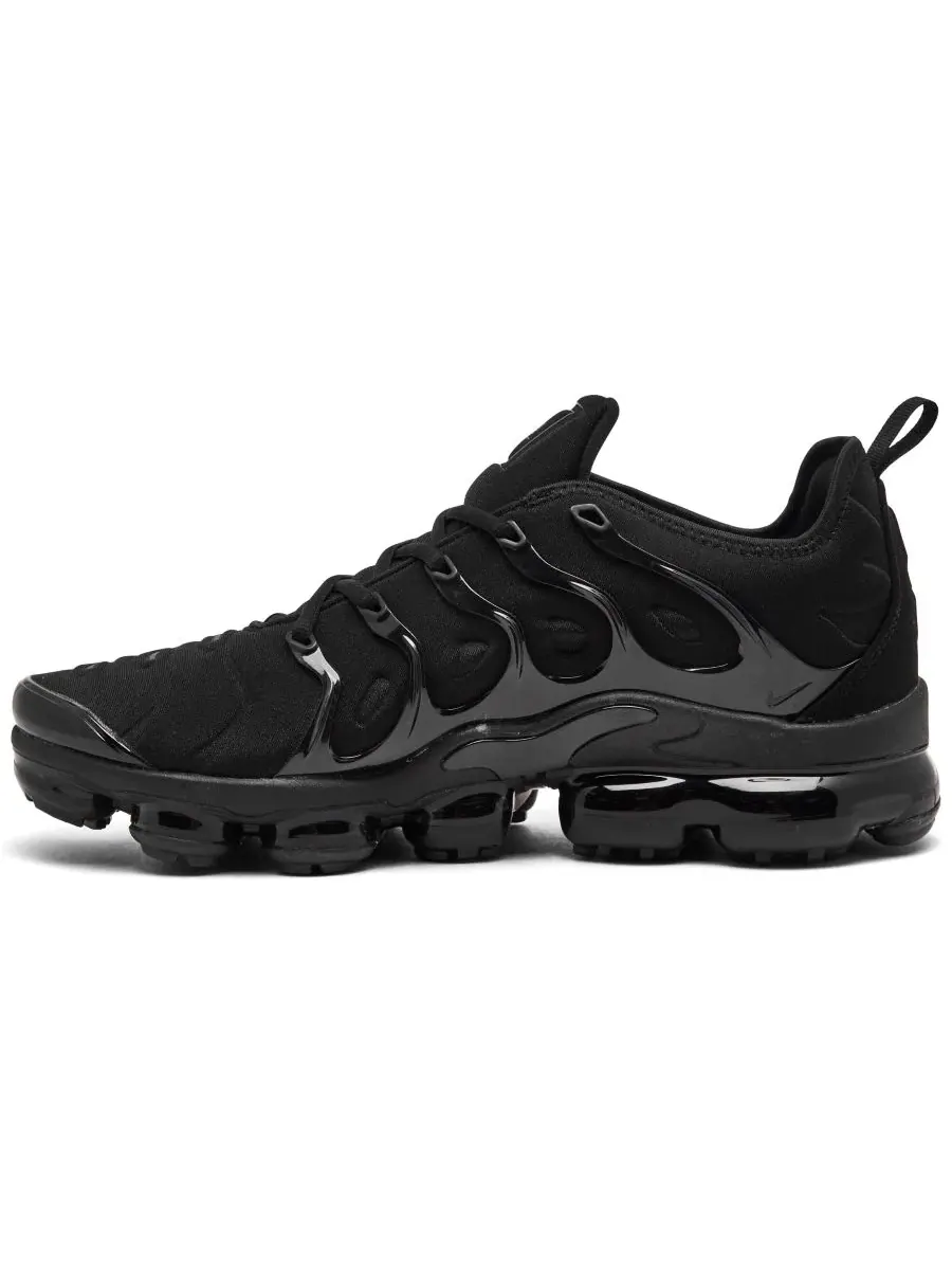 Кроссовки беговые с компрессионным верхом Nike Air VaporMax Plus — изображение 3 из 6, черный