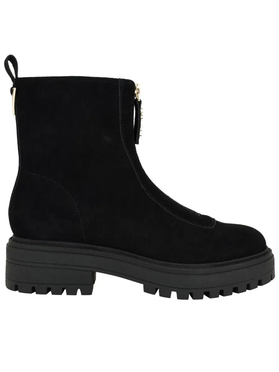 Ботильоны Syyan Front Zip Lug Sole GUESS — изображение 2 из 5, черный