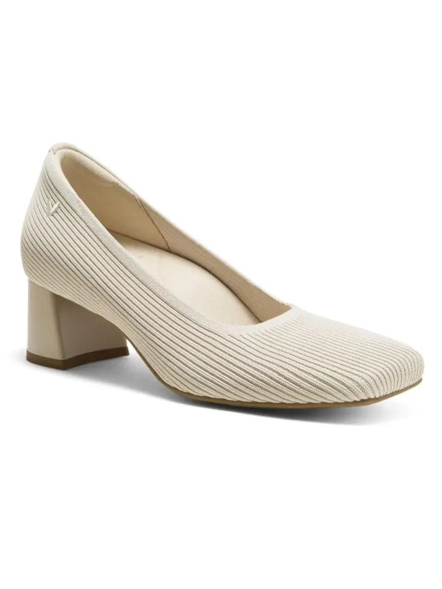 Туфли Monroe с квадратным носком Margot Chunky Heels VIVAIA — изображение 1 из 5, кремовый слоновая кость