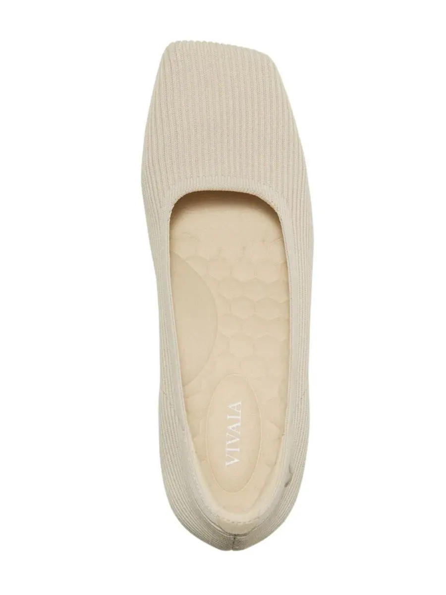 Туфли Monroe с квадратным носком Margot Chunky Heels VIVAIA — изображение 4 из 5, кремовый слоновая кость