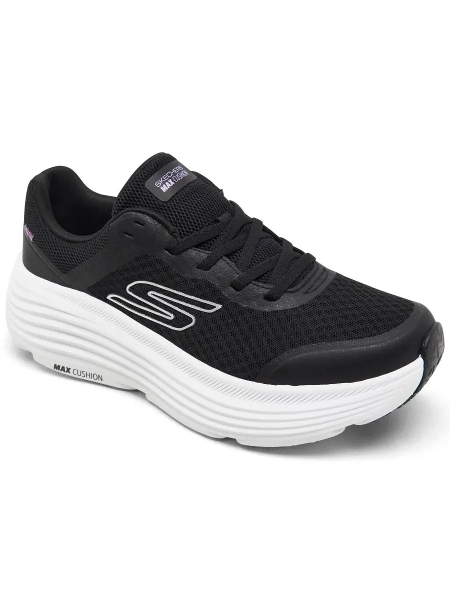 Кроссовки для бега с максимальной амортизацией Max Cushioning Endeavour Skechers — изображение 1 из 6, черный белый