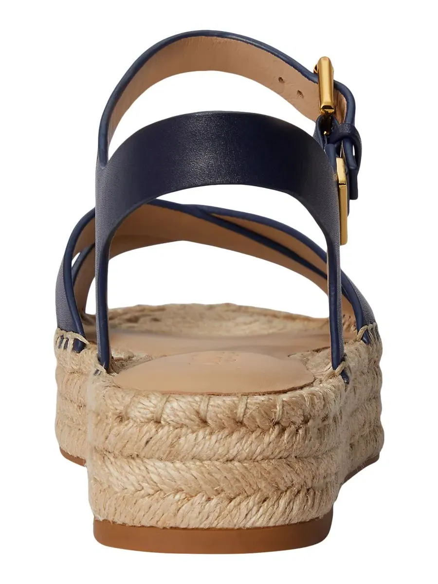 Эспадрильи с перекрестным ремешком и пряжкой Lauren Ralph Lauren — 3