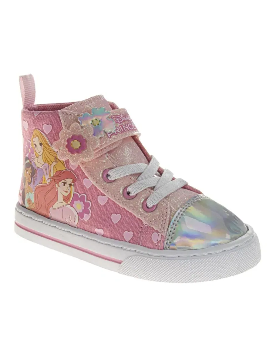 Кроссовки высокие Princess High Top Sneakers Disney — изображение 1 из 7, розовый