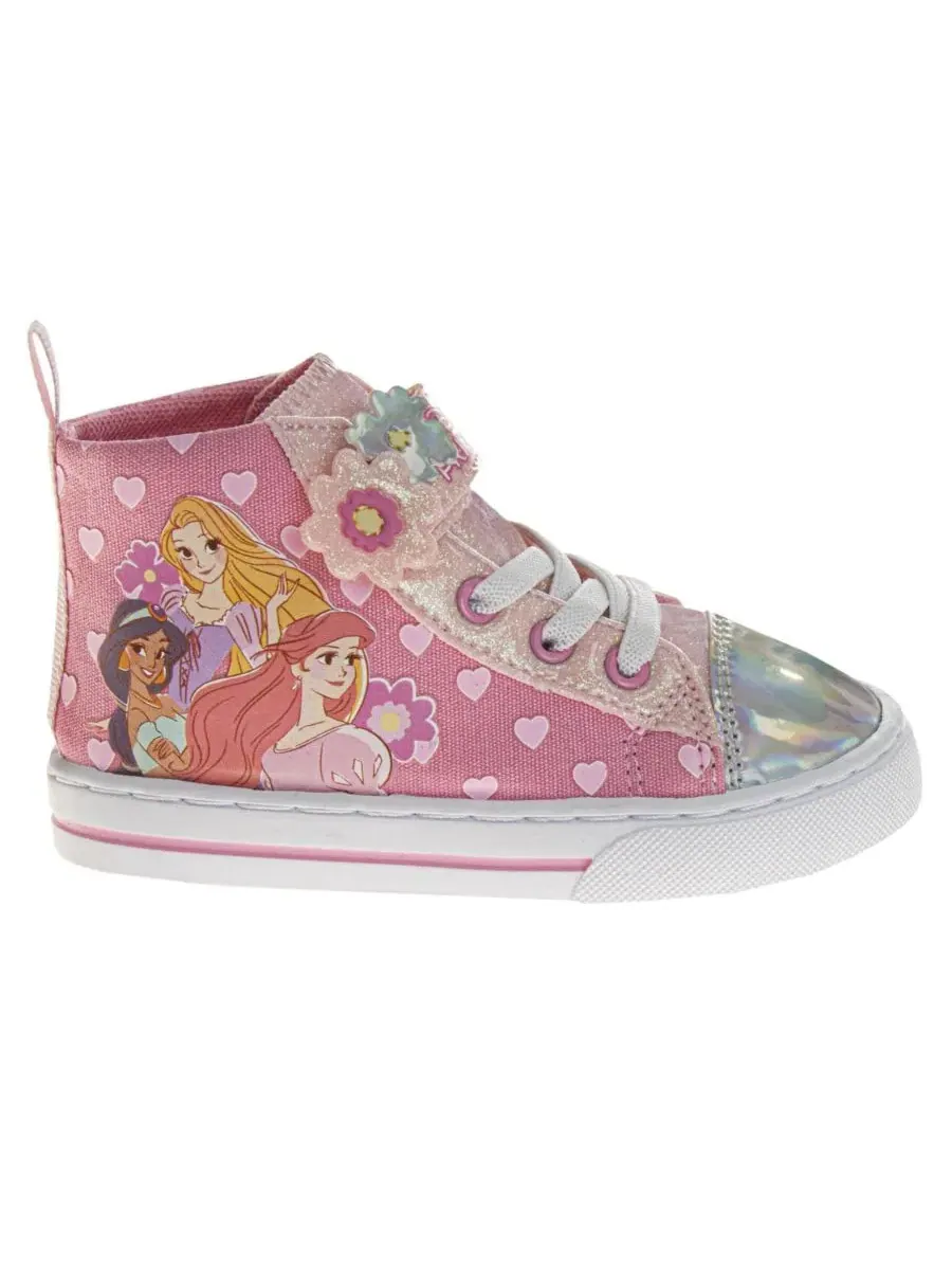 Кроссовки высокие Princess High Top Sneakers Disney — изображение 2 из 7, розовый