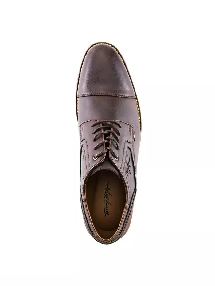 Мужские повседневные оксфорды Banly Lace Up Tommy Hilfiger — изображение 4 из 5, коричневый