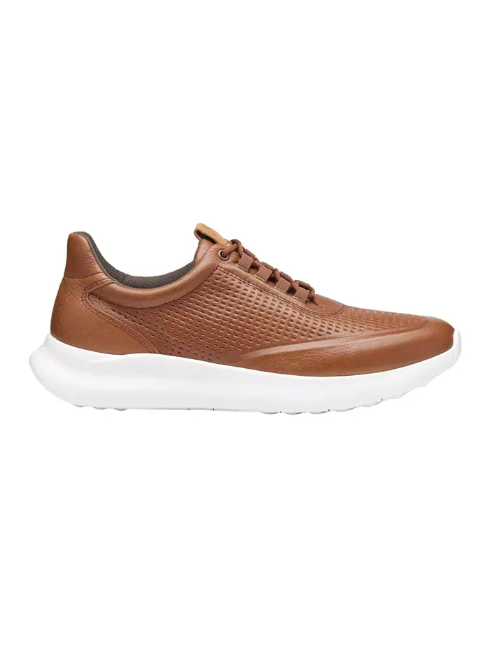 Мужские кроссовки Amherst 2.0 Embossed U-Throat Johnston & Murphy — изображение 2 из 5, коричневый