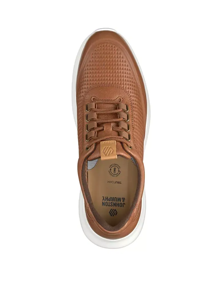 Мужские кроссовки Amherst 2.0 Embossed U-Throat Johnston & Murphy — изображение 4 из 5, коричневый