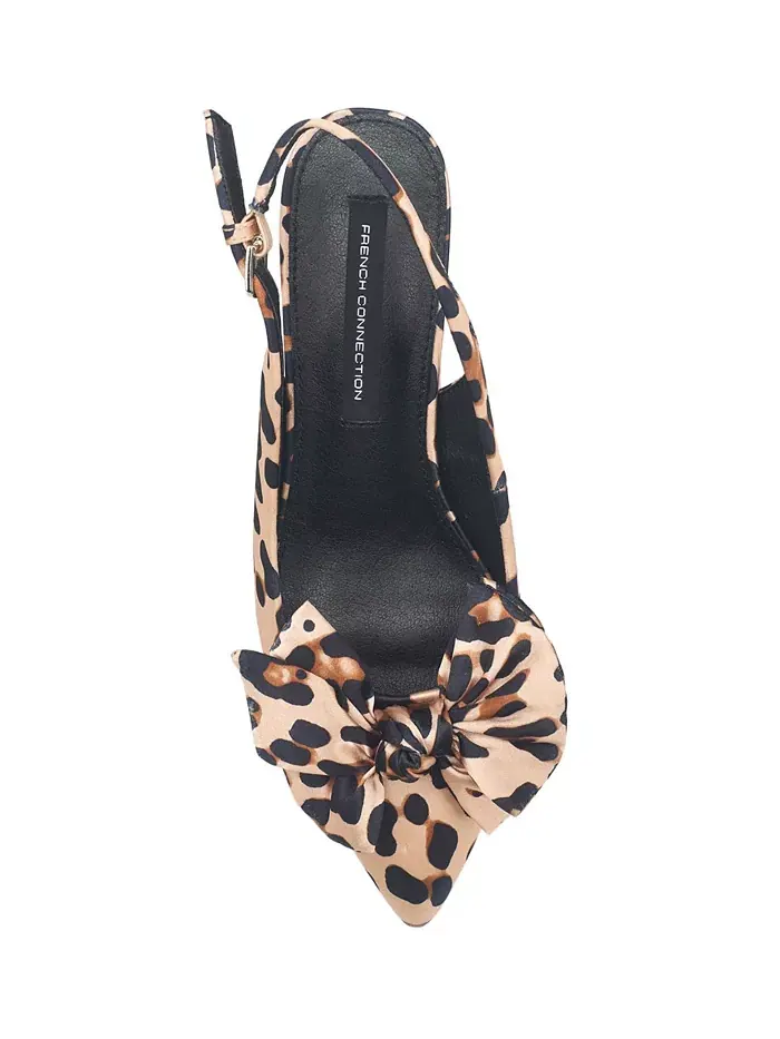 Женские Quinnbow Slingback на низком каблуке French Connection — изображение 5 из 6, мульти