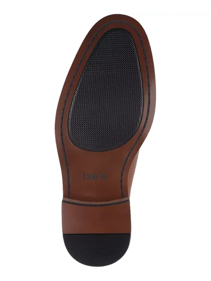 Мужские кожаные классические туфли Asherr Long Wing Brogue Bar III — изображение 5 из 5, бежевый