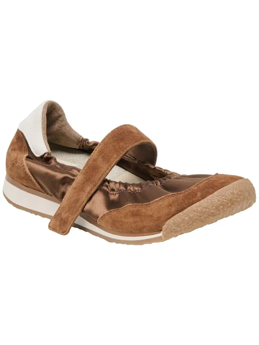 Балетки Mary Jane Spruce Ballet Dolce Vita, Cocoa Satin