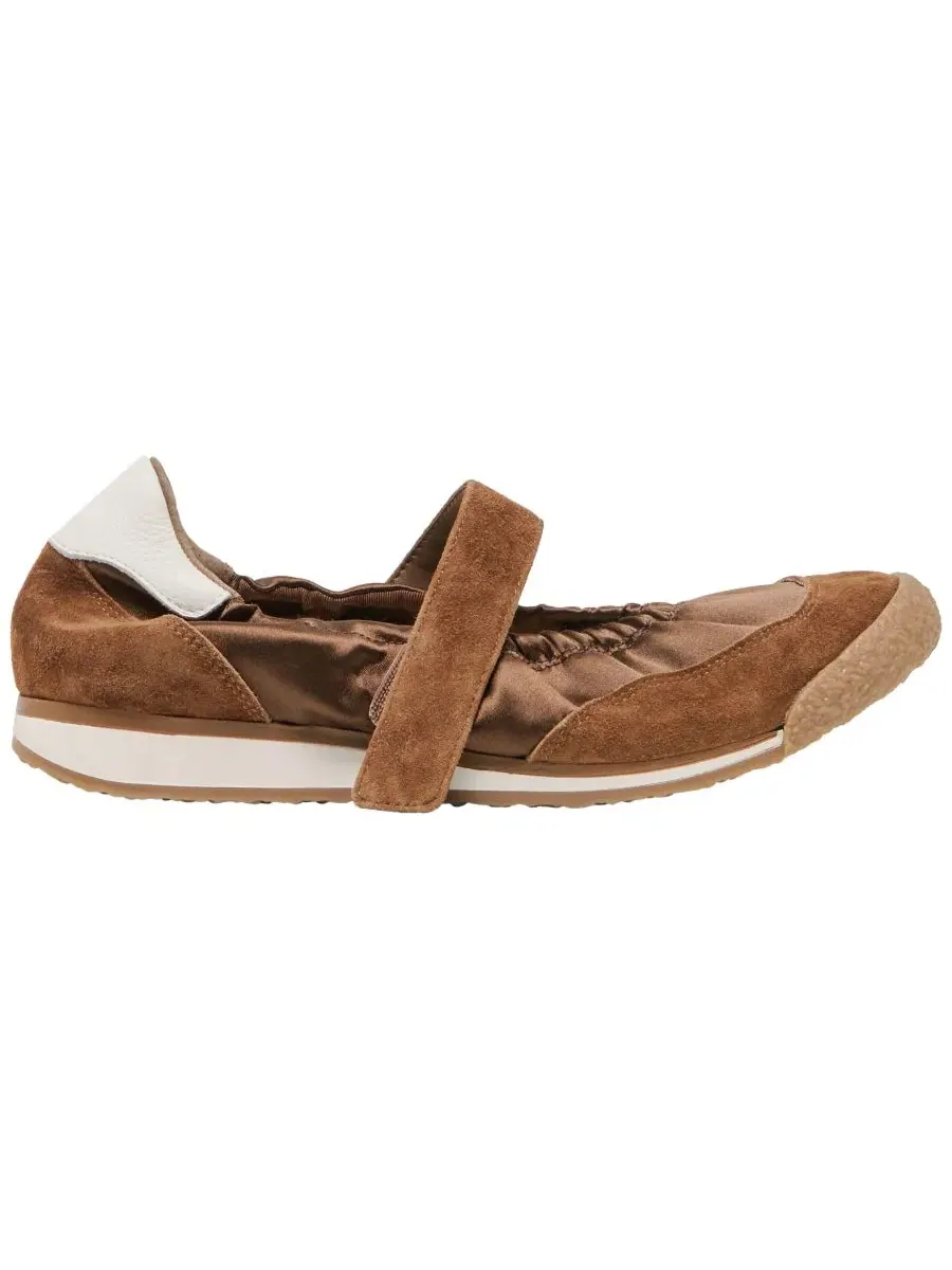 Балетки Mary Jane Spruce Ballet Dolce Vita, Cocoa Satin — изображение 2 из 5