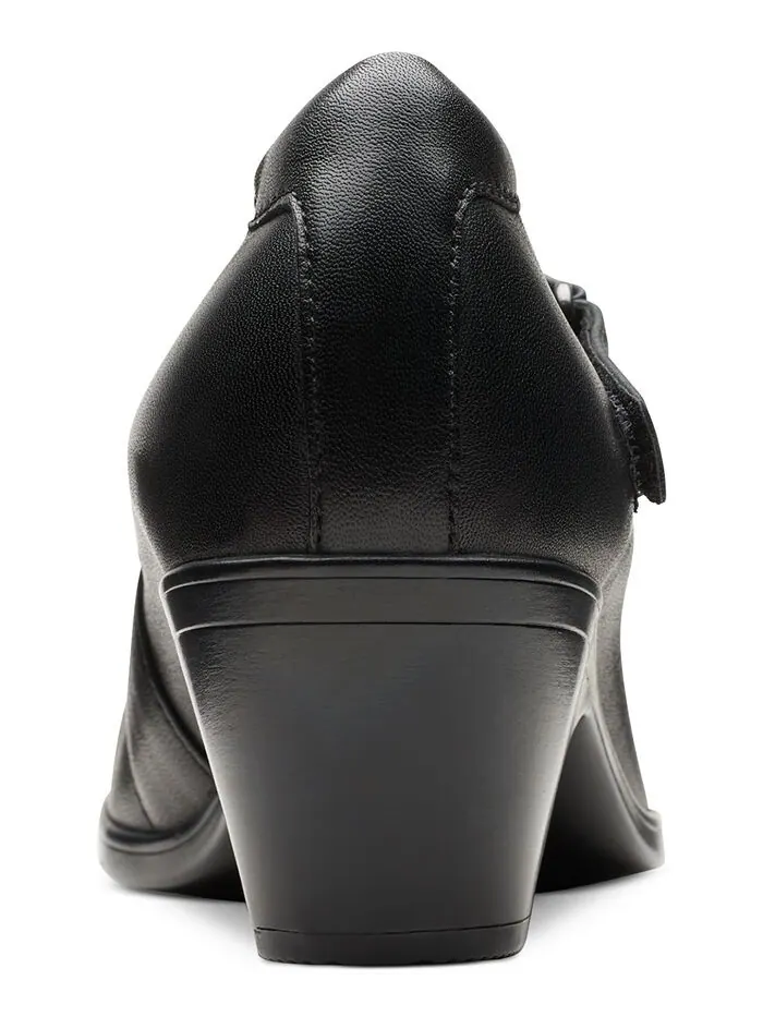 Туфли женские Clarks Emily Mabel асимметричные Мэри Джейн — изображение 6 из 9, черный