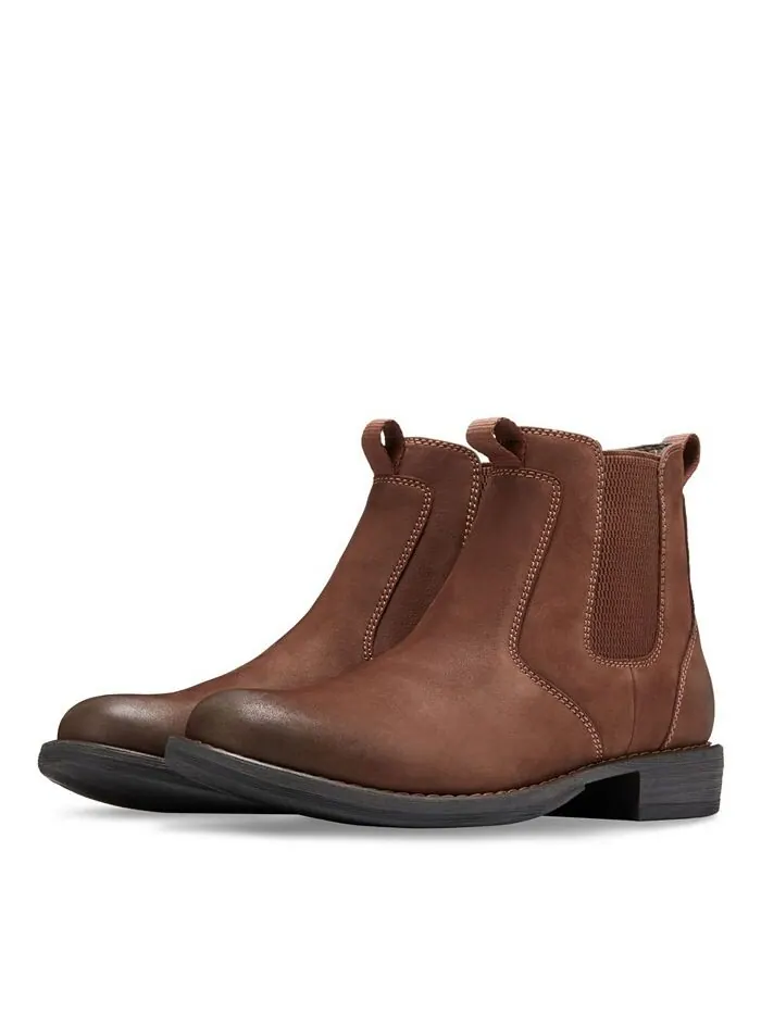 Мужские повседневные двойные ботинки челси Eastland Shoe — изображение 8 из 8, коричневый