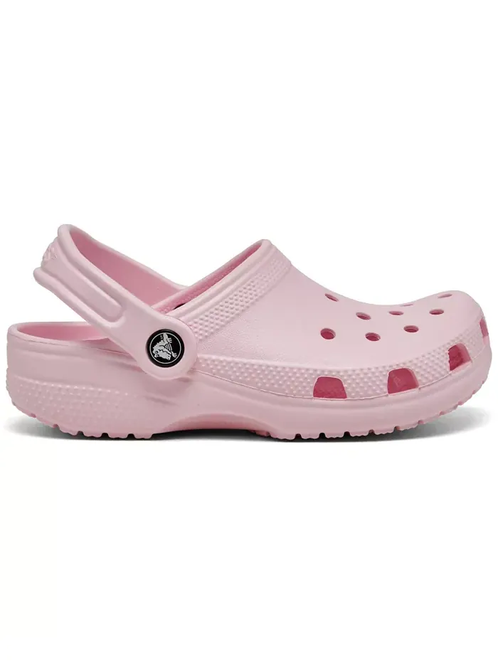 Классические сандалии-клоги для девочек от Finish Line Crocs — изображение 2 из 6, розовый