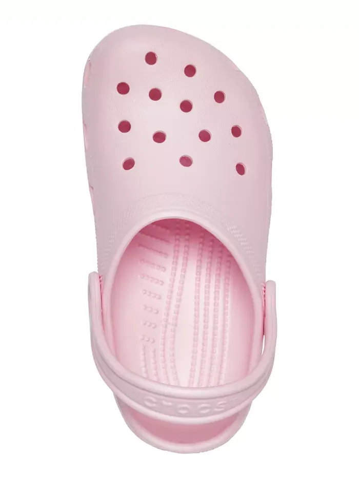 Классические сандалии-клоги для девочек от Finish Line Crocs — изображение 5 из 6, розовый