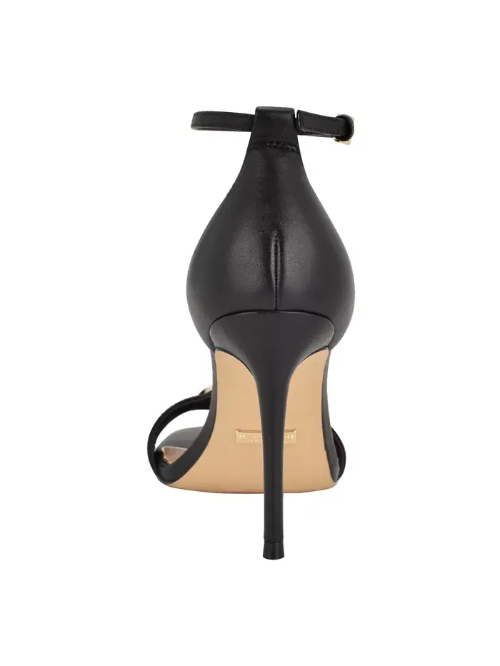 Женские босоножки Kabrina G Logo на шпильке с ремешком на щиколотке GUESS — изображение 3 из 5, черный