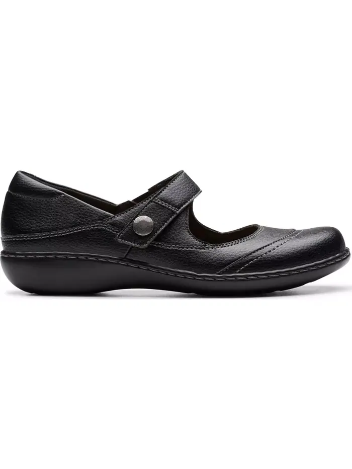 Туфли женские Clarks Ashland Elayne с закрытым носком — изображение 2 из 8, черный