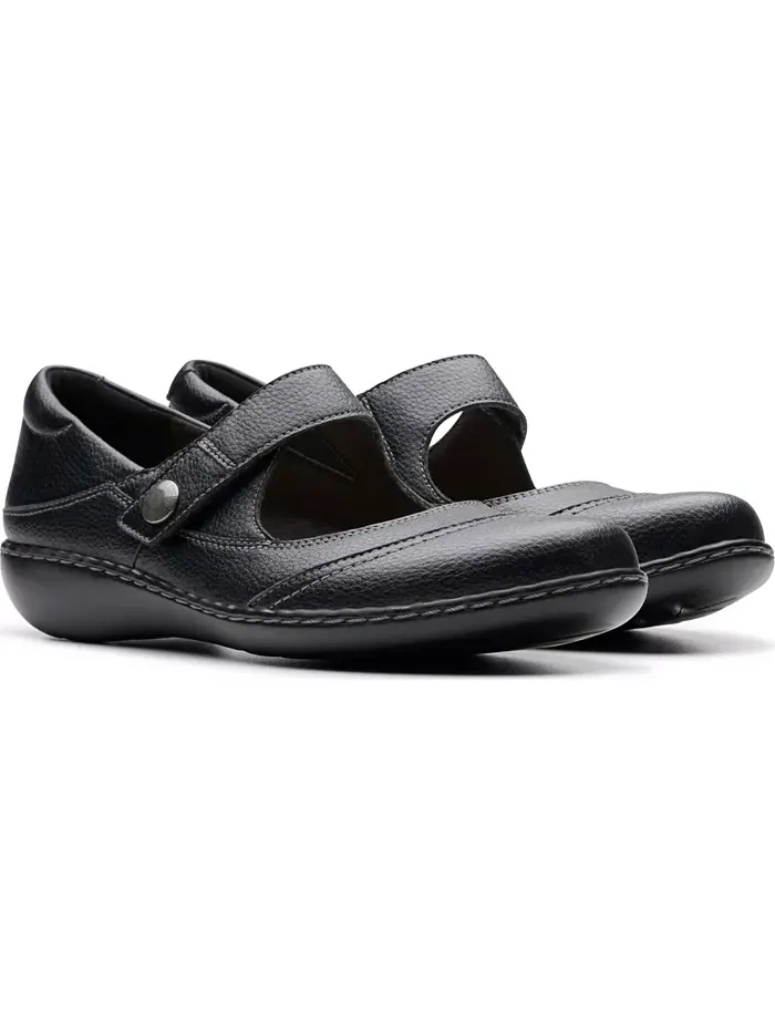 Туфли женские Clarks Ashland Elayne с закрытым носком — изображение 5 из 8, черный