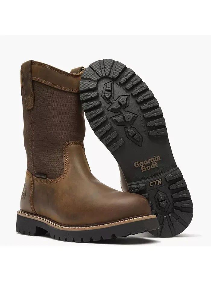 Мужские рабочие ботинки Core 37 Waterproof Georgia Boot — изображение 2 из 7, коричневый