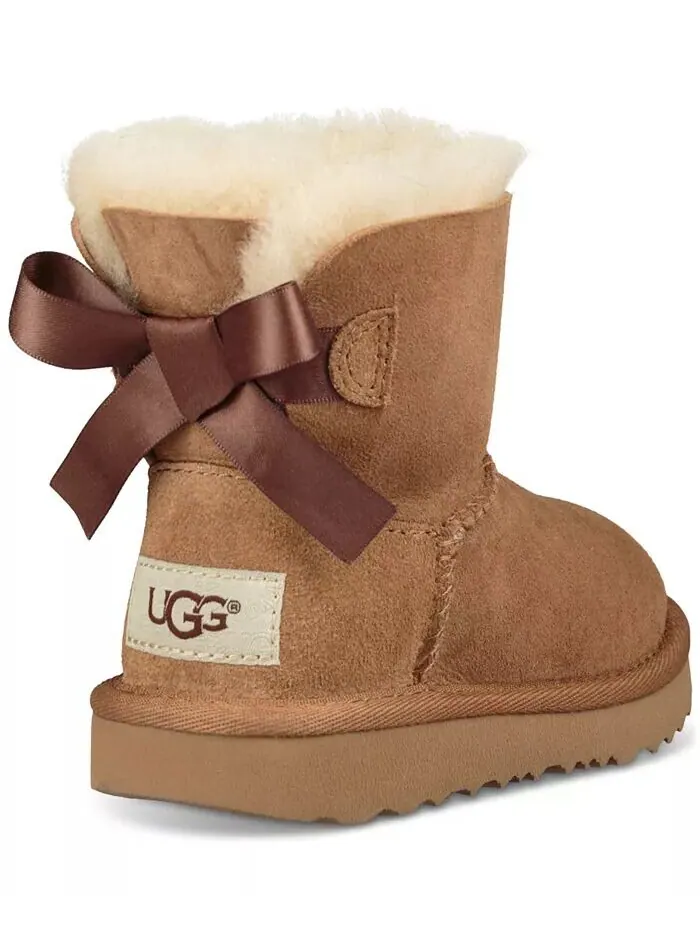 Ботильоны Mini Bailey Bow II для малышей UGG — изображение 3 из 5, орех