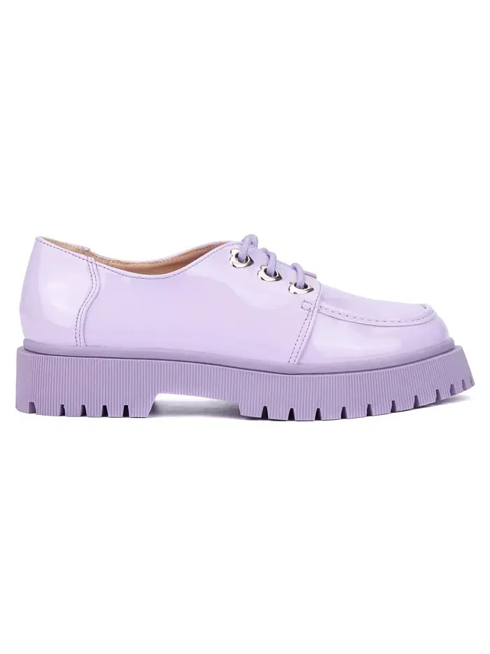 Оксфорды повседневные Little Girls Northern Litez Olivia Miller — изображение 2 из 7, фиолетовый